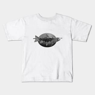 Graphic Trout Kids T-Shirt